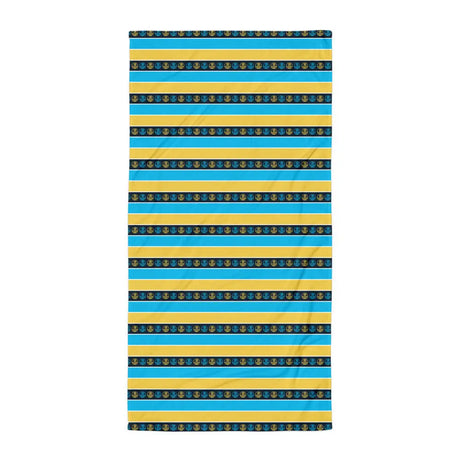 Striped Dockhead Nautical Beach Towel - Dockhead