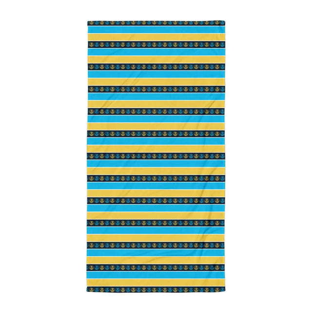 Striped Dockhead Nautical Beach Towel - Dockhead