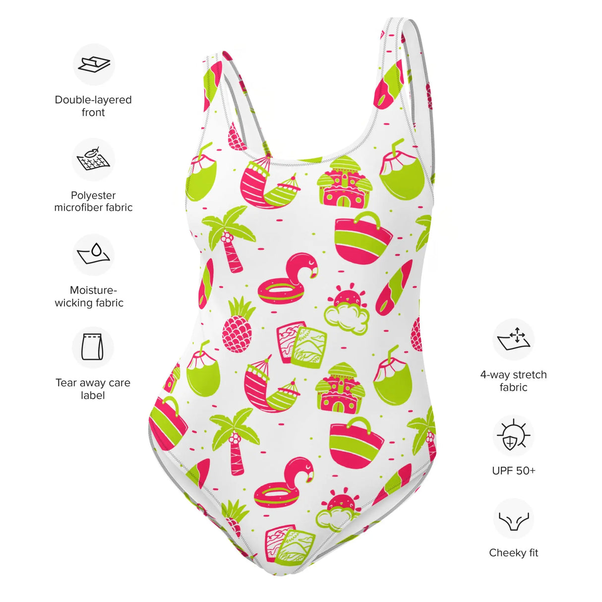 Summer Fun One-Piece Swimsuit - Dockhead