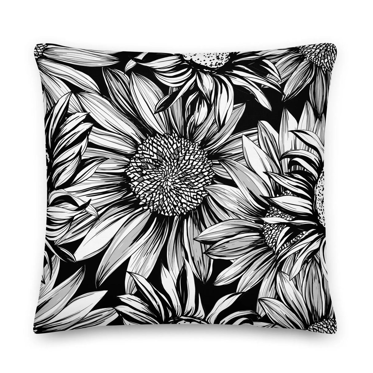 Sunflowers Premium Throw Pillow - Dockhead