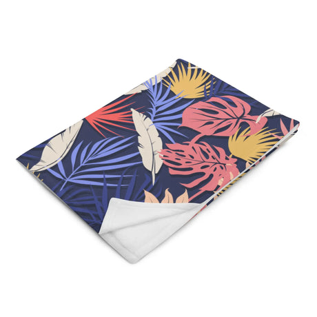 Tropical Mirage Throw Blanket - Dockhead