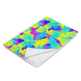 Abstract Pineapples Throw Blanket - Dockhead