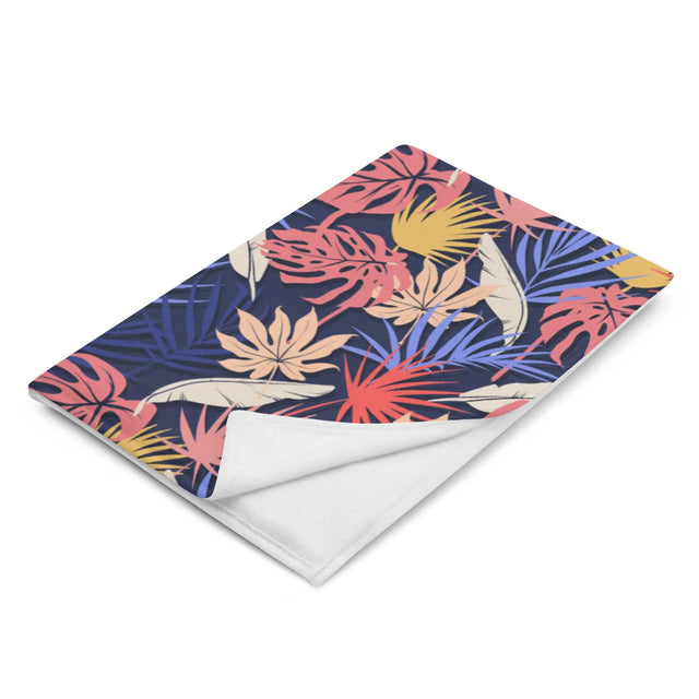 Tropical Mirage Throw Blanket - Dockhead