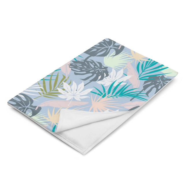 Pastel Paradise Throw Blanket - Dockhead