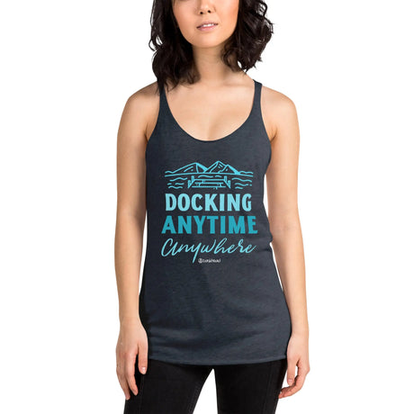 Docking Anytime Anywhere Racerback Tank Top - Dockhead