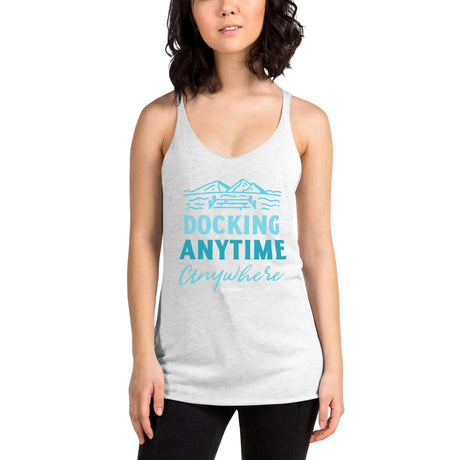 Docking Anytime Anywhere Racerback Tank Top - Dockhead