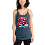 Enjoy A Wave Women's Racerback Tank Top - Dockhead