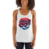 Enjoy A Wave Women's Racerback Tank Top - Dockhead