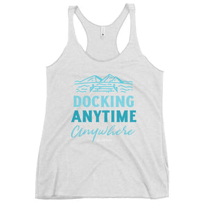 Docking Anytime Anywhere Racerback Tank Top - Dockhead