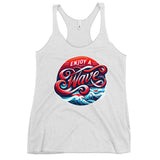 Enjoy A Wave Women's Racerback Tank Top - Dockhead