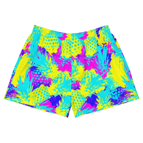 Abstract Pineapples Recycled Athletic Shorts - Dockhead