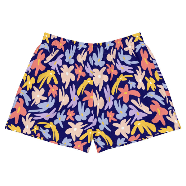 Floral Recycled Athletic Shorts - Dockhead
