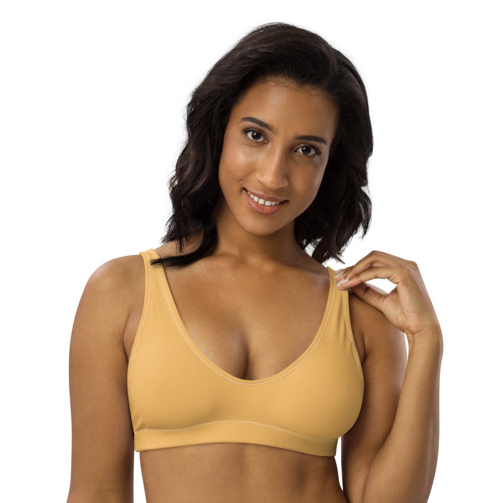 Recycled padded bikini top |  Dockhead |   | 