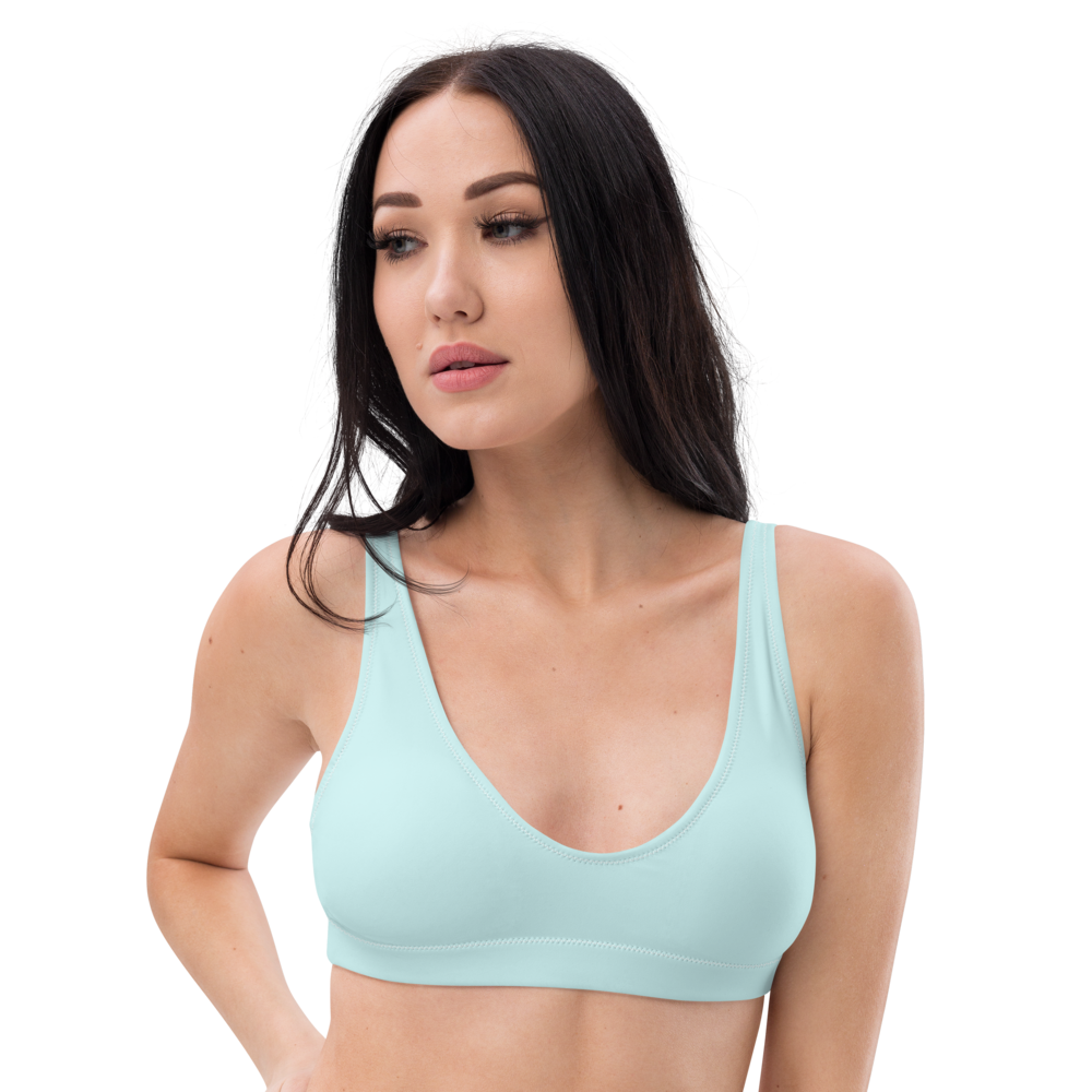 Recycled padded bikini top |  Dockhead |   | 