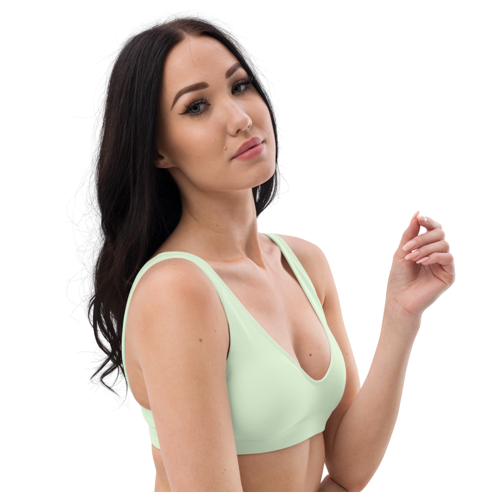 Recycled padded bikini top |  Dockhead |   | 