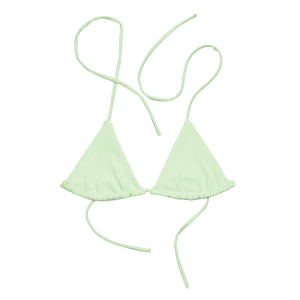 All-over print recycled string bikini top |  Dockhead |   | 
