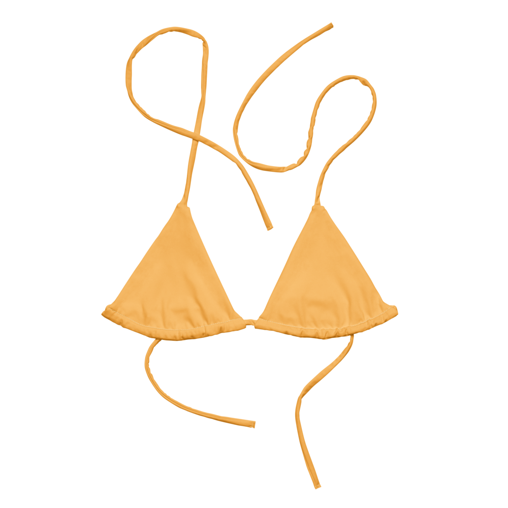 All-over print recycled string bikini top |  Dockhead |   | 