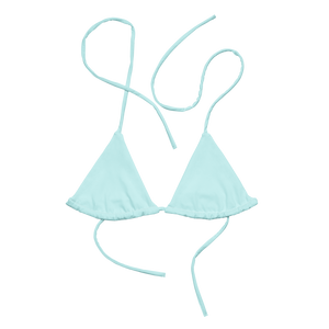 All-over print recycled string bikini top |  Dockhead |   | 