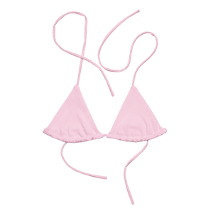 All-over print recycled string bikini top |  Dockhead |   | 