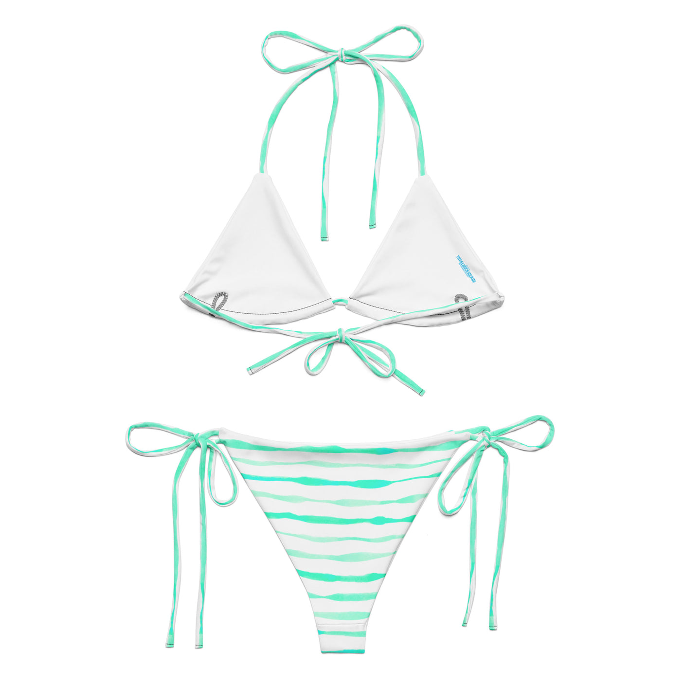 All-over print recycled string bikini |  Dockhead |   | 