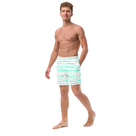 All-Over Print Recycled Swim Trunks |  Dockhead |   | 