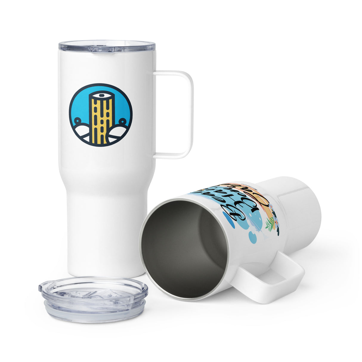 Travel mug with a handle |  Dockhead |   |  Default-Title