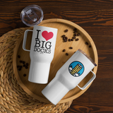 I Love Big Docks Travel Mug with Handle |  Dockhead |  Travel Mug | 