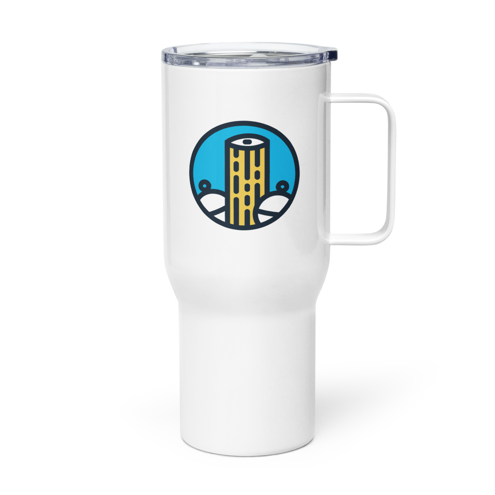 I Love Big Docks Travel Mug with Handle |  Dockhead |  Travel Mug | 