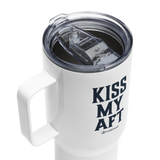 Kiss My Aft Travel Mug with Handle |  Dockhead |  Travel Mug | 