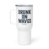 Drunk On Waves Travel Mug with Handle |  Dockhead |  Travel Mug | 