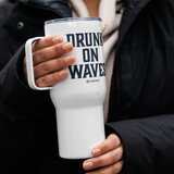 Drunk On Waves Travel Mug with Handle |  Dockhead |  Travel Mug | 