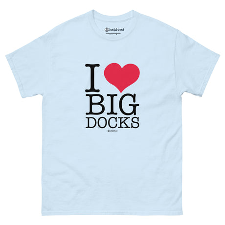 I Love Big Docks Unisex classic tee |  Dockhead |   |  Light-Blue-3XL