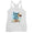 Beach Hair Don't Care Women's Racerback Tank |  Dockhead |   |  Heather-White-XL