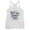 Resting Beach Face Women's Racerback Tank |  Dockhead |   |  Heather-White-XL